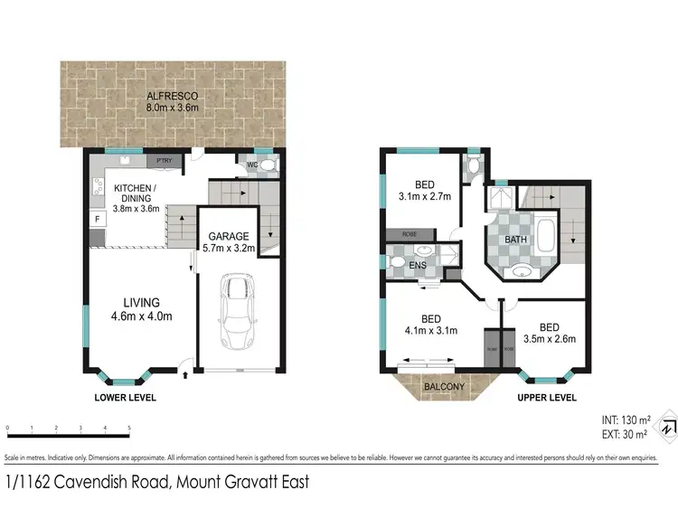 Floorplan of Homely townhouse listing, 1/1162 Cavendish Road, Mount Gravatt East QLD 4122