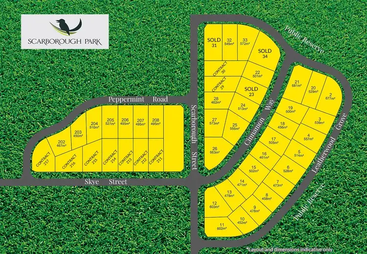 Floorplan of Homely land listing, Lot 16 Cinnamon Way, Scarborough Park, Morisset NSW 2264