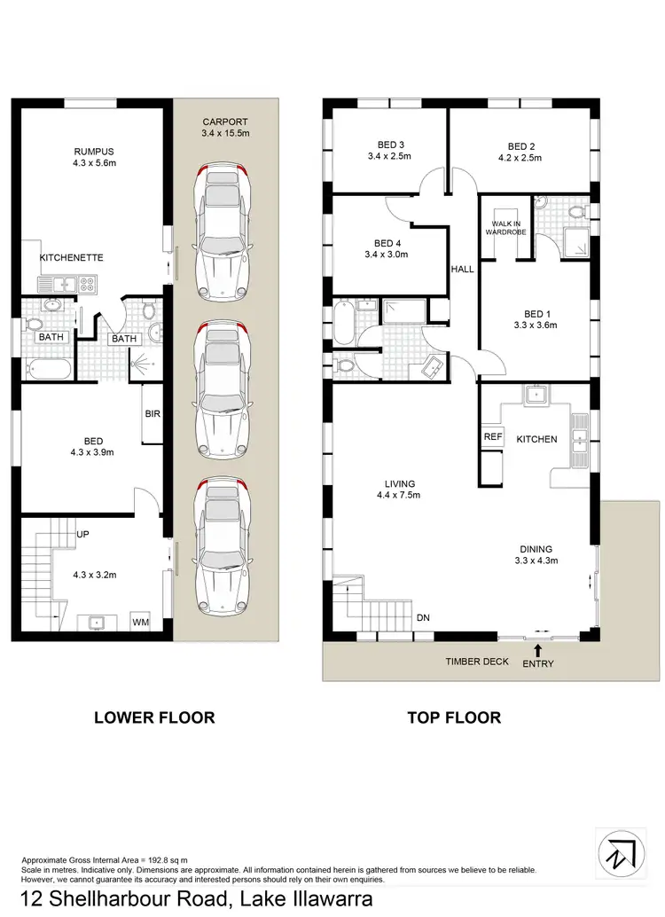 Floorplan of Homely house listing, 12 Shellharbour Road, Lake Illawarra NSW 2528