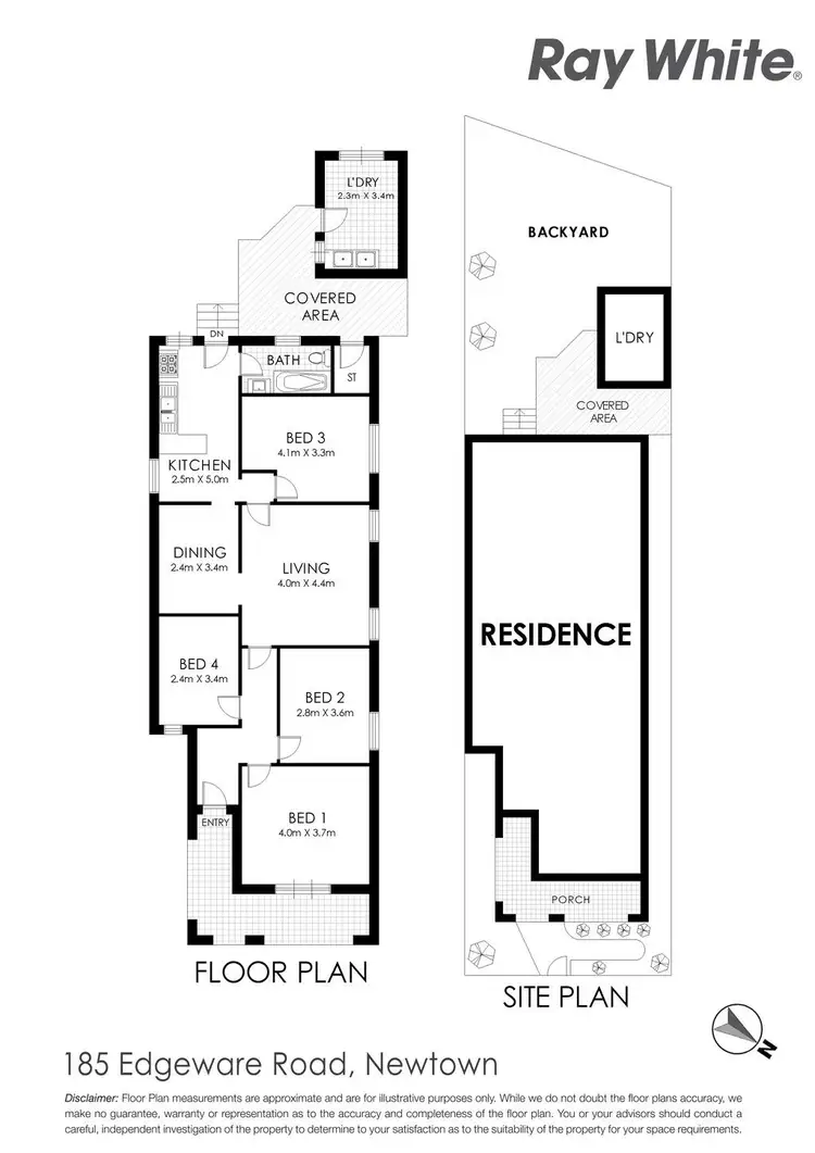 Floorplan of Homely house listing, 185 Edgeware Road, Newtown NSW 2042