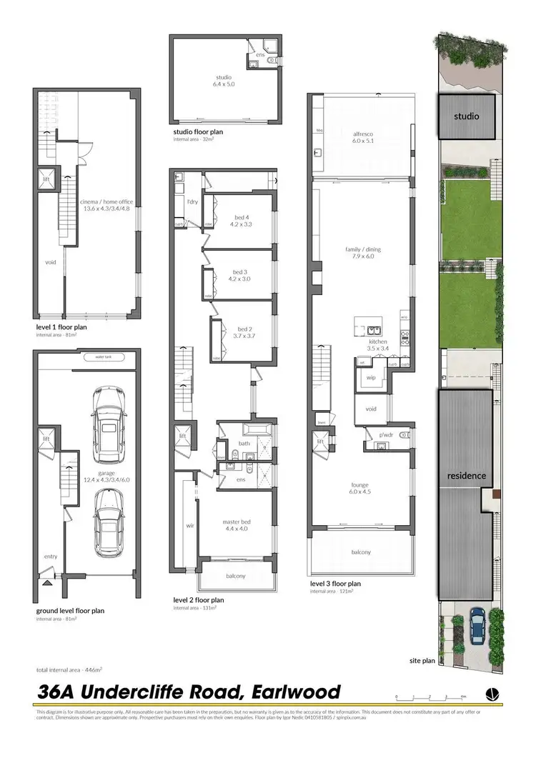 Floorplan of Homely house listing, 36a Undercliffe Road, Earlwood NSW 2206