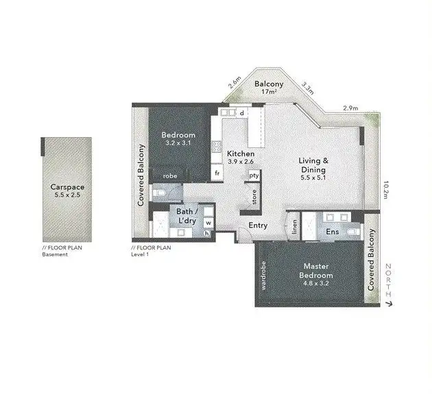 Floorplan of Homely unit listing, 13/1495 Gold Coast Highway, Palm Beach QLD 4221