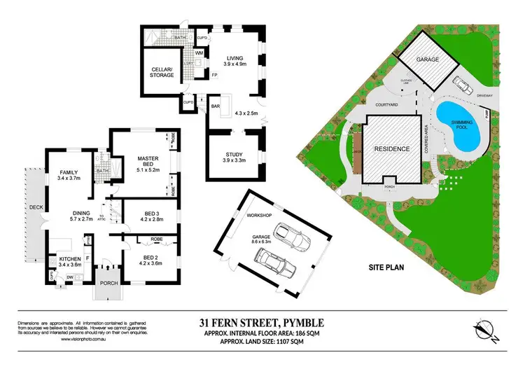Floorplan of Homely house listing, 31 Fern Street, Pymble NSW 2073
