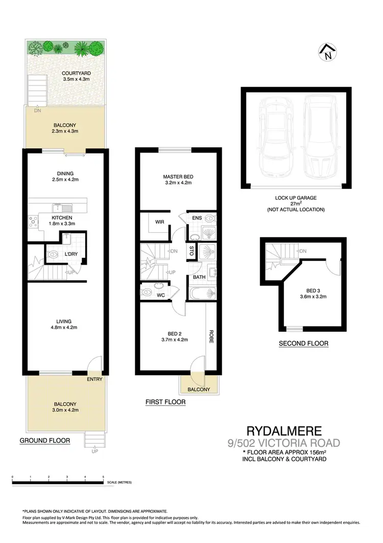 Floorplan of Homely townhouse listing, 9/502-512 Victoria Road, Rydalmere NSW 2116