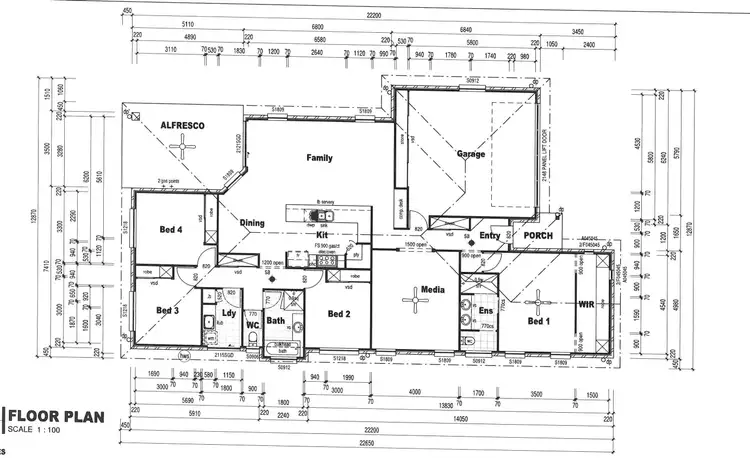 Floorplan of Homely rural property listing, 58 Hausler Road, Pittsworth QLD 4356