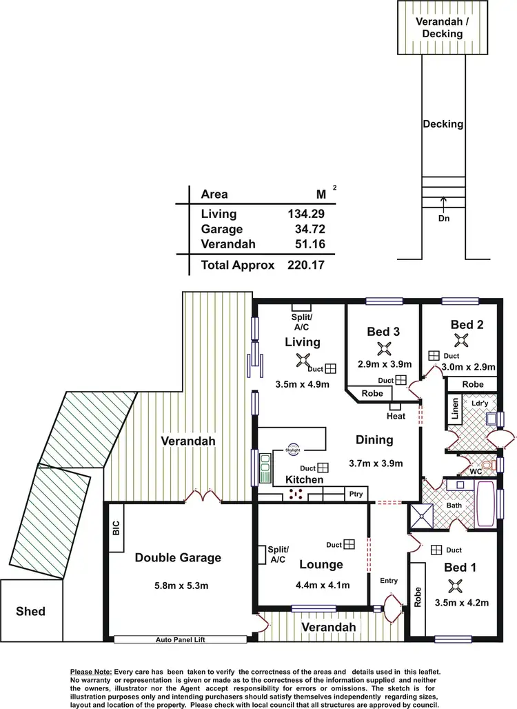 Floorplan of Homely house listing, 26 Grandview Place, Blakeview SA 5114