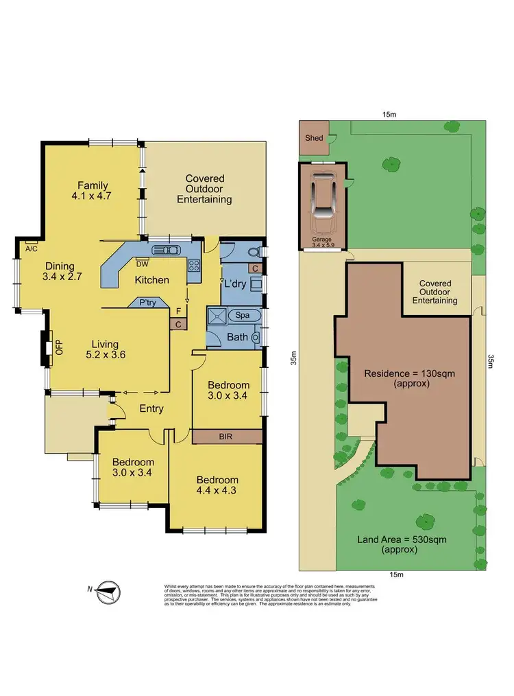 Floorplan of Homely house listing, 17 Venice Avenue, Mitcham VIC 3132