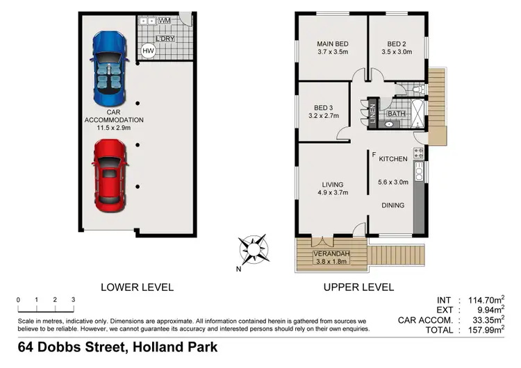 Floorplan of Homely house listing, 64 Dobbs Street, Holland Park West QLD 4121