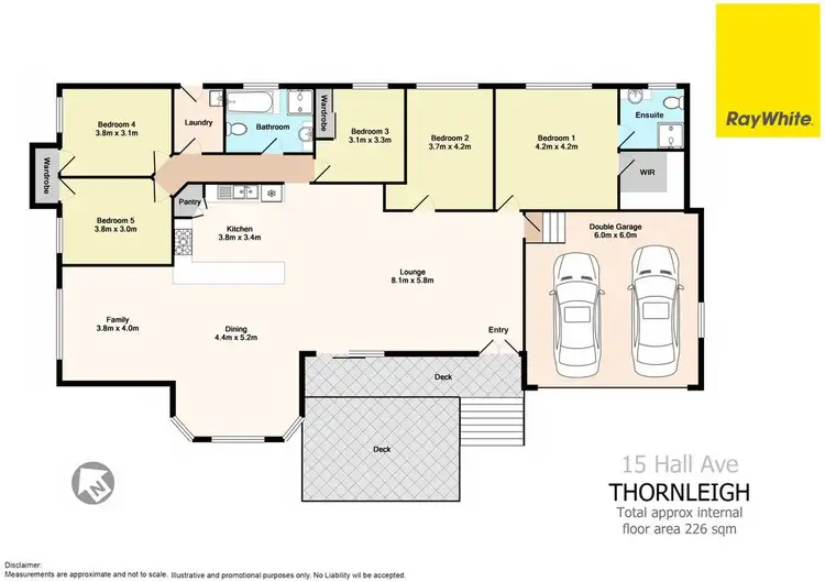 Floorplan of Homely house listing, 15 Hall Avenue, Thornleigh NSW 2120