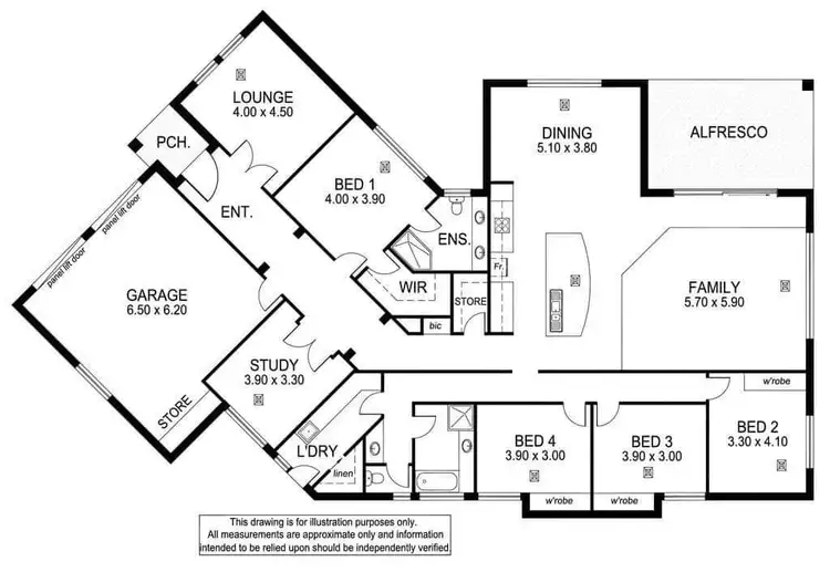 Floorplan of Homely house listing, 3 Hume Court, Mount Gambier SA 5290
