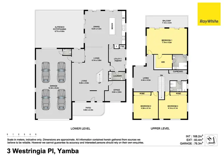 Floorplan of Homely house listing, 3 Westringia Place, Yamba NSW 2464
