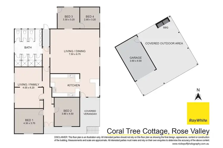 Floorplan of Homely rural property listing, 20 Mitchells Lane, Rose Valley NSW 2534