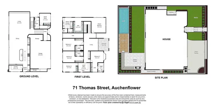 Floorplan of Homely house listing, 71 Thomas Street, Auchenflower QLD 4066