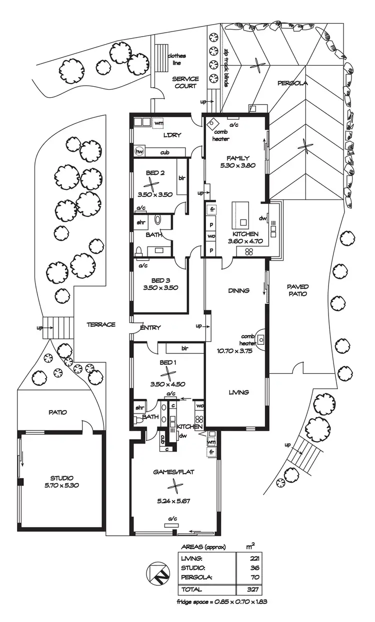 Floorplan of Homely house listing, 35 Clement Road, Athelstone SA 5076