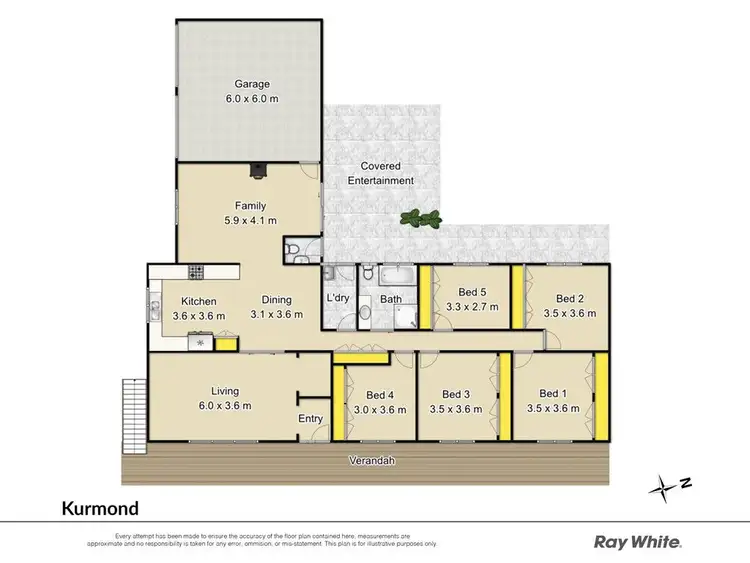 Floorplan of Homely house listing, 2 Elizabeth Avenue, Kurmond NSW 2757
