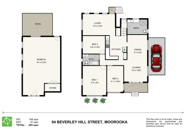 Floorplan of Homely house listing, 94 Beverley Hill Street, Moorooka QLD 4105
