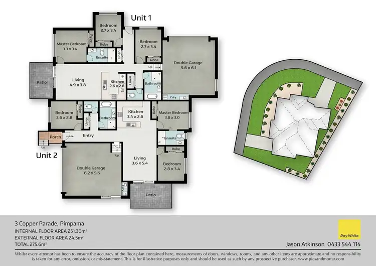 Floorplan of Homely house listing, 3 Copper Parade, Pimpama QLD 4209