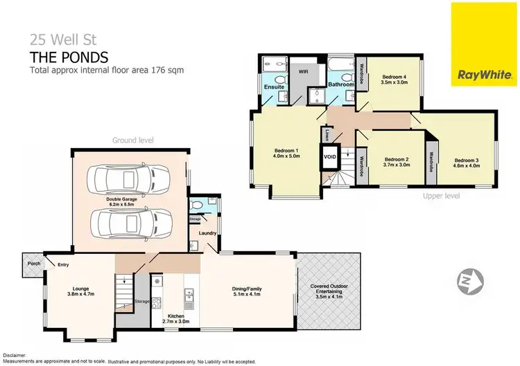 Floorplan of Homely house listing, 25 Well Street, The Ponds NSW 2769