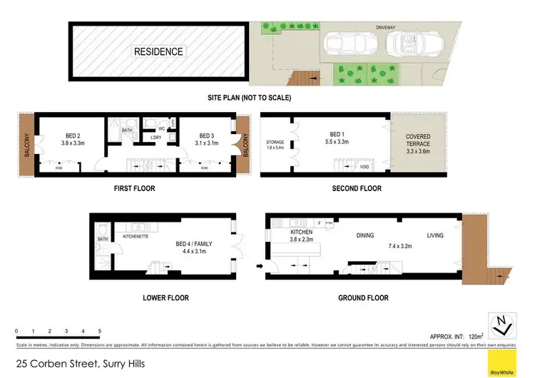 Floorplan of Homely house listing, 25 Corben Street, Surry Hills NSW 2010