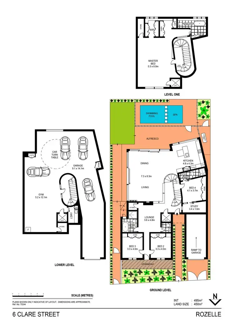 Floorplan of Homely house listing, 6 Clare Street, Rozelle NSW 2039