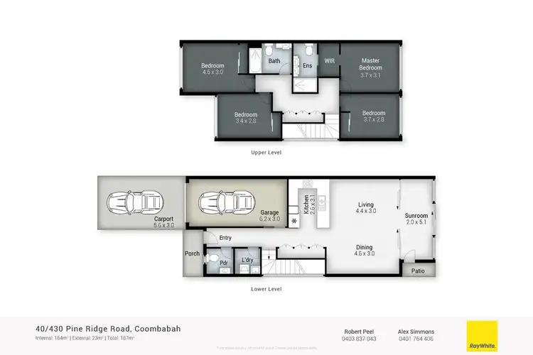 Floorplan of Homely townhouse listing, 40/430-432 Pineridge Road, Coombabah QLD 4216