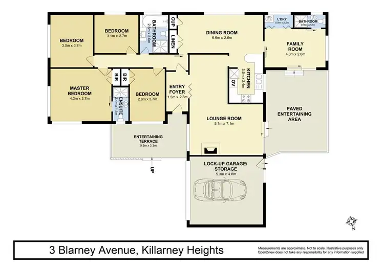 Floorplan of Homely house listing, 3 Blarney Avenue, Killarney Heights NSW 2087