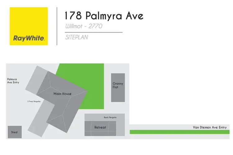 Floorplan of Homely house listing, 178 Palmyra Avenue, Willmot NSW 2770
