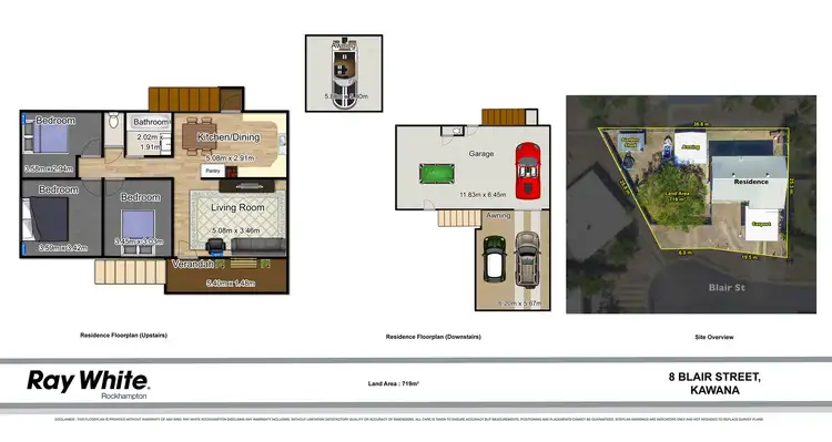 Floorplan of Homely house listing, 8 Blair Street, Kawana QLD 4701