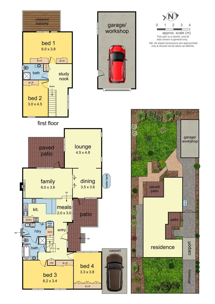Floorplan of Homely house listing, 5 Adrienne Crescent, Mount Waverley VIC 3149