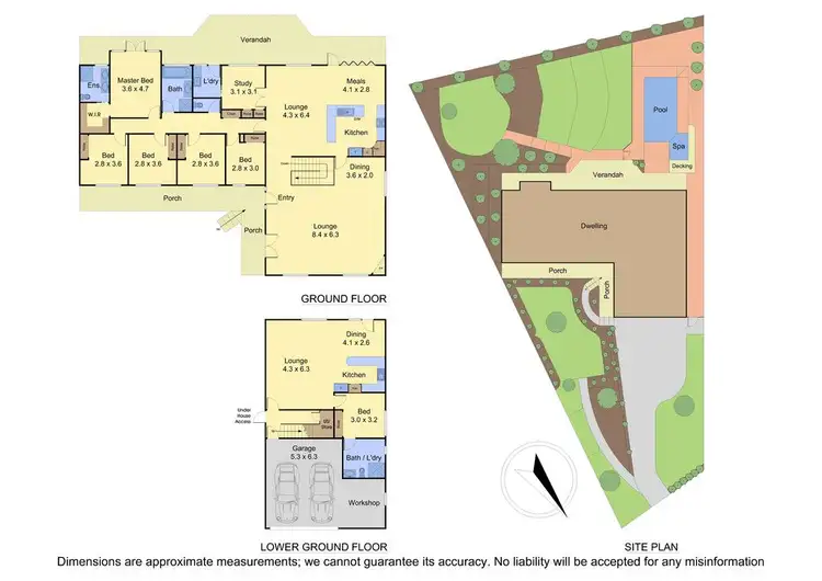 Floorplan of Homely house listing, 23 Daniel Court, Warranwood VIC 3134