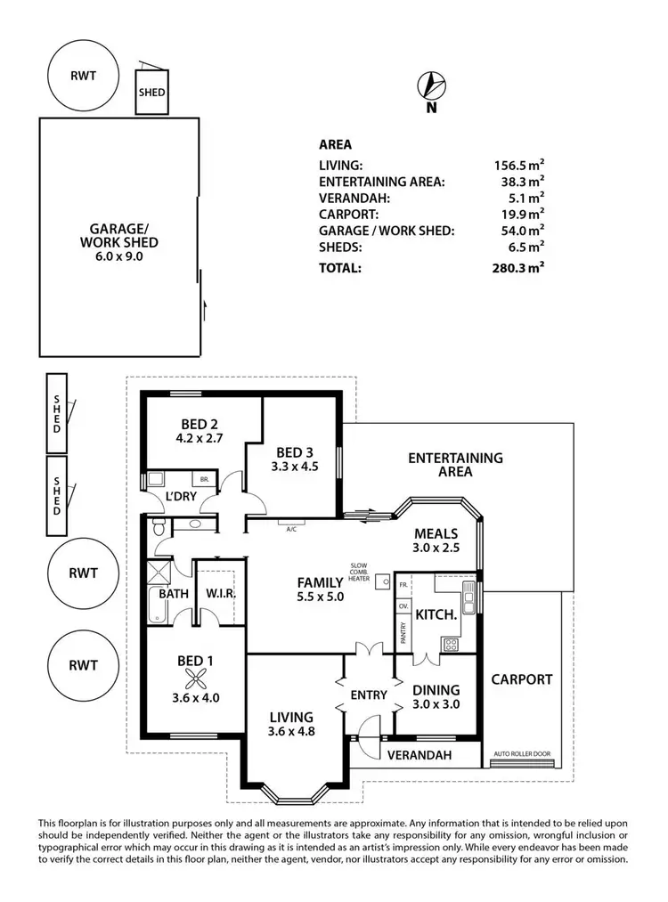 Floorplan of Homely house listing, 21 Gollan Avenue, Strathalbyn SA 5255