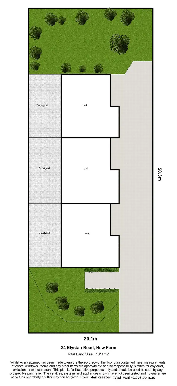 Floorplan of Homely house listing, 34 Elystan Road, New Farm QLD 4005