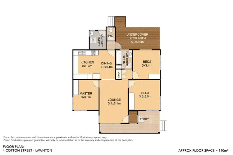 Floorplan of Homely house listing, 4 Cotton Street, Lawnton QLD 4501