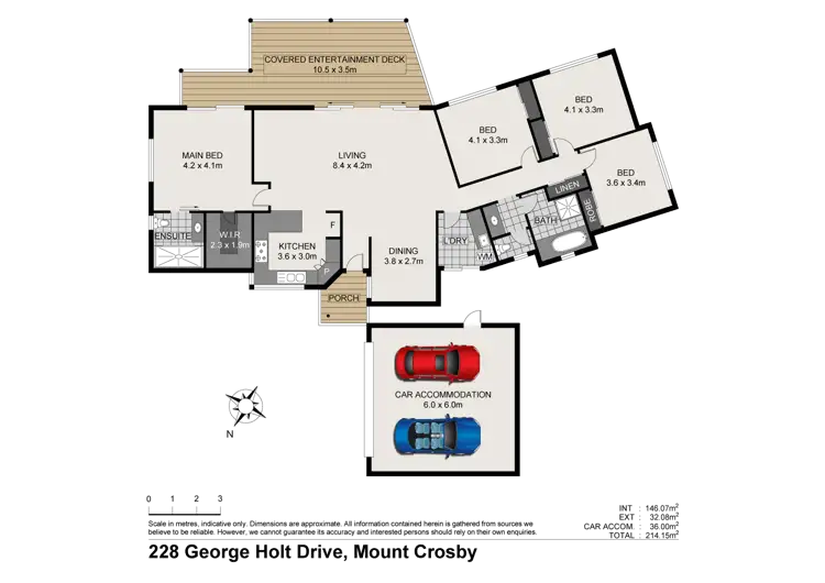 Floorplan of Homely rural property listing, 228 George Holt Drive, Mount Crosby QLD 4306