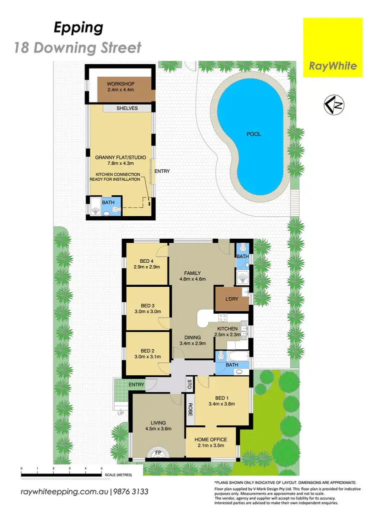 Floorplan of Homely house listing, 18 Downing Street, Epping NSW 2121