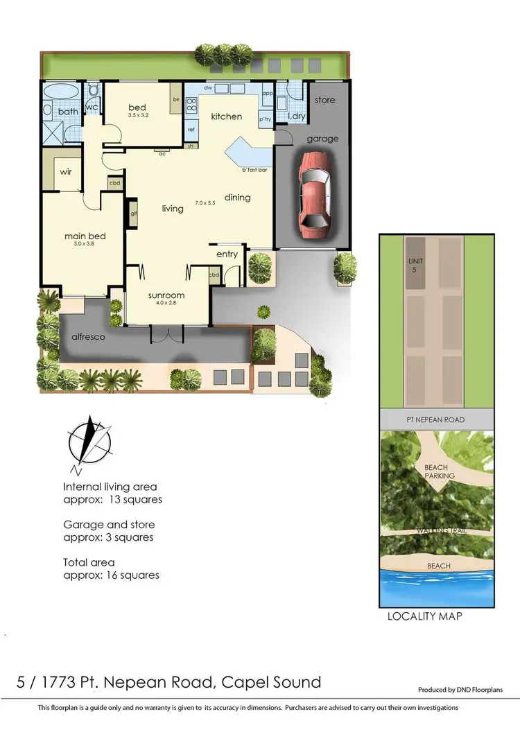 Floorplan of Homely house listing, 5/1773 Point Nepean Road, Capel Sound VIC 3940
