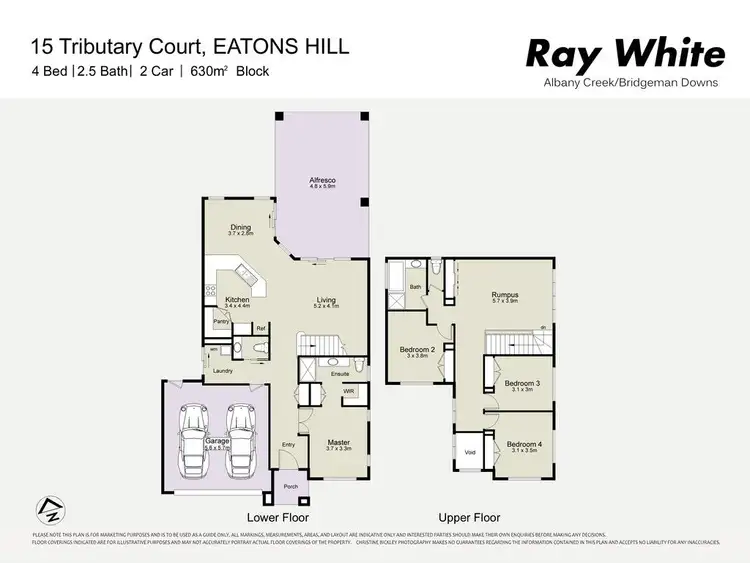 Floorplan of Homely house listing, 15 Tributary Court, Eatons Hill QLD 4037