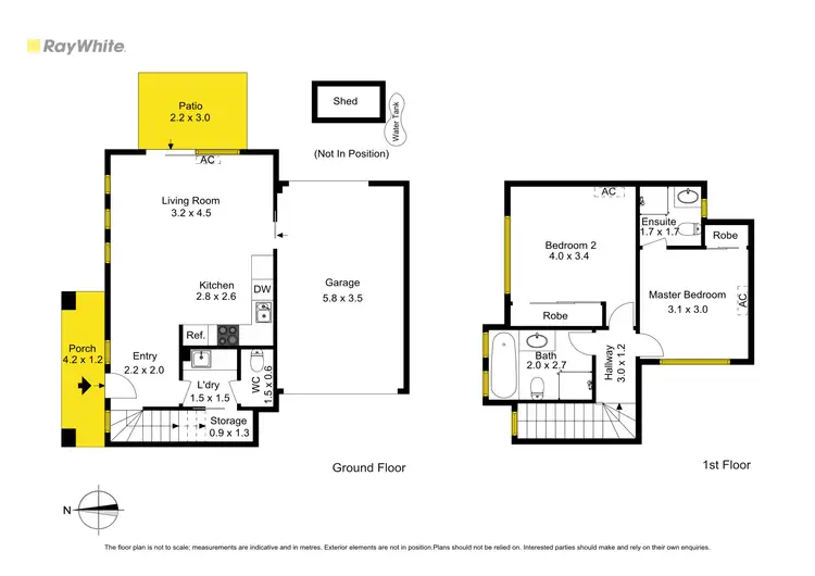 Floorplan of Homely townhouse listing, 1/9 Spring Street, Thomastown VIC 3074