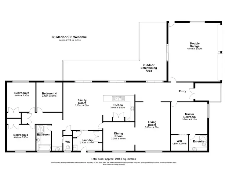 Floorplan of Homely house listing, 30 Maribor Street, Westlake QLD 4074