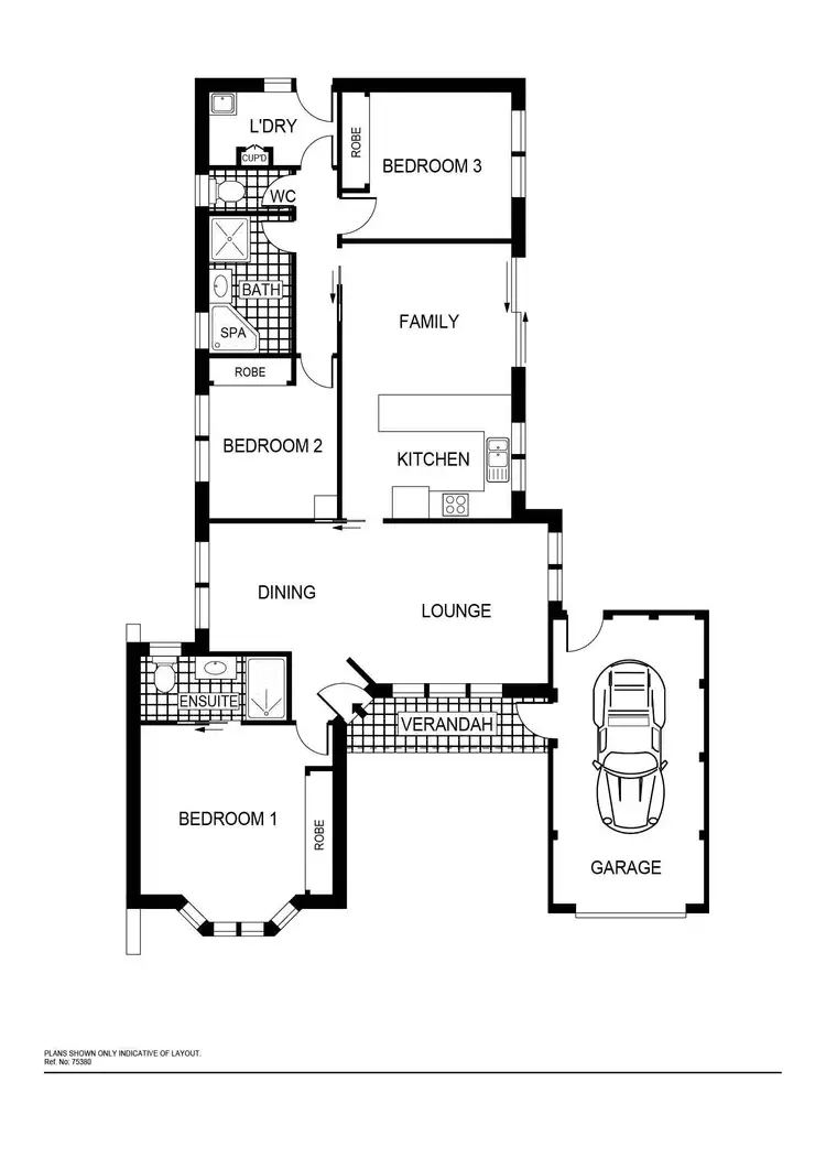 Floorplan of Homely house listing, 11 Lance Hill Avenue, Dunlop ACT 2615