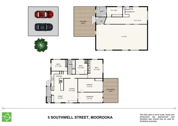 Floorplan of Homely house listing, 5 Southwell Street, Moorooka QLD 4105
