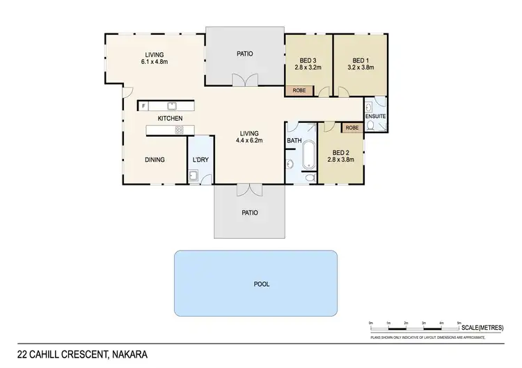 Floorplan of Homely house listing, 22 Cahill Crescent, Nakara NT 810