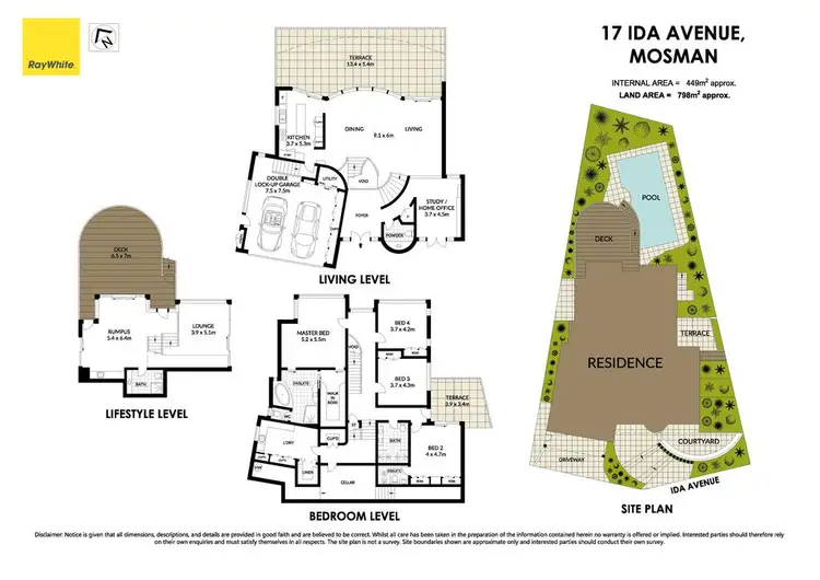 Floorplan of Homely house listing, 17 Ida Avenue, Mosman NSW 2088