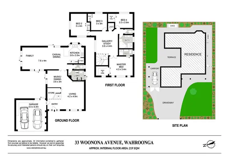 Floorplan of Homely house listing, 33 Woonona Avenue, Wahroonga NSW 2076