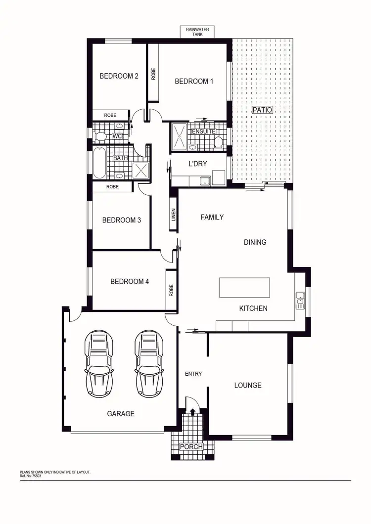 Floorplan of Homely house listing, 43 Bryan Hudson Street, Macgregor ACT 2615
