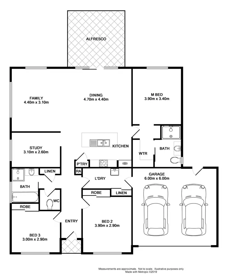 Floorplan of Homely house listing, 148 Kennedy Street, Howlong NSW 2643