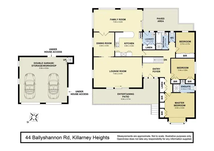 Floorplan of Homely house listing, 44 Ballyshannon Road, Killarney Heights NSW 2087