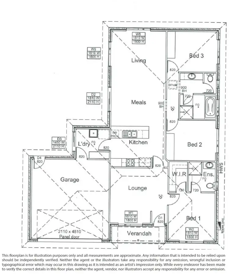 Floorplan of Homely house listing, 14 Vogt Street, Mypolonga SA 5254