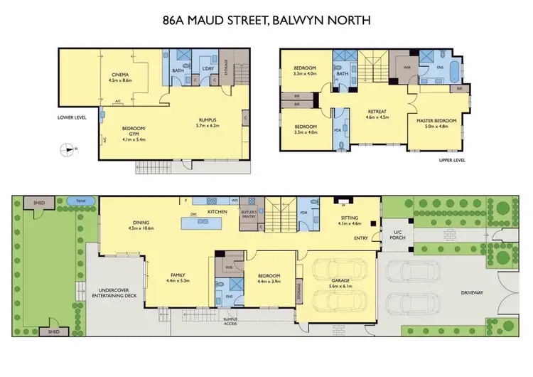 Floorplan of Homely house listing, 86A Maud Street, Balwyn North VIC 3104