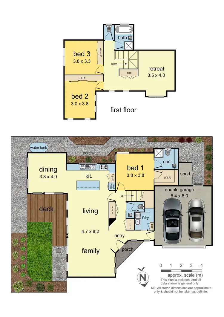 Floorplan of Homely townhouse listing, 2/14 Savige Avenue, Mount Waverley VIC 3149